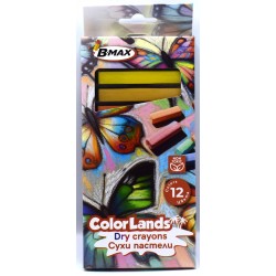 Сухи пастели B-MAX COLOR LANDS 12 цвята Сухи пастели B-MAX COLOR LANDS 12 цвята
