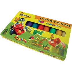 Моделин B-MAX 10 ЦВЯТА 200 ГР Моделин B-MAX 10 ЦВЯТА 200 ГР