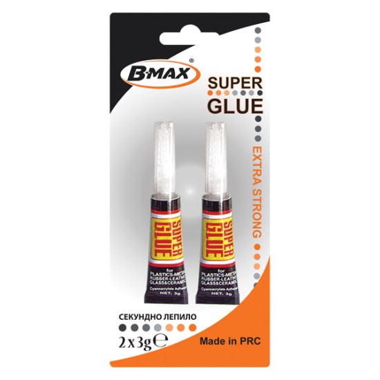 ЛЕПИЛО B-MAX Моментно 2бр.х 3 гр.бл.