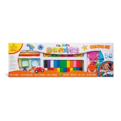 Комплект за моделиране CARIOCA Plasty  Creator 50 ЧАСТИ 24 ЦВЯТА 400 ГР