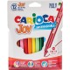 ФЛУМАСТЕРИ CARIOCA JOY СУПЕРИЗМИВАЕМИ 12 ЦВЯТА