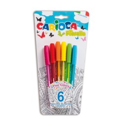 ХИМИКАЛКИ CARIOCA Fiorela 6 цвята ХИМИКАЛКИ CARIOCA Fiorela 6 цвята