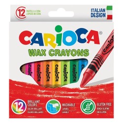 ПАСТЕЛИ CARIOCA Brilliant ИЗМИВАЕМИ 12 ЦВЯТА