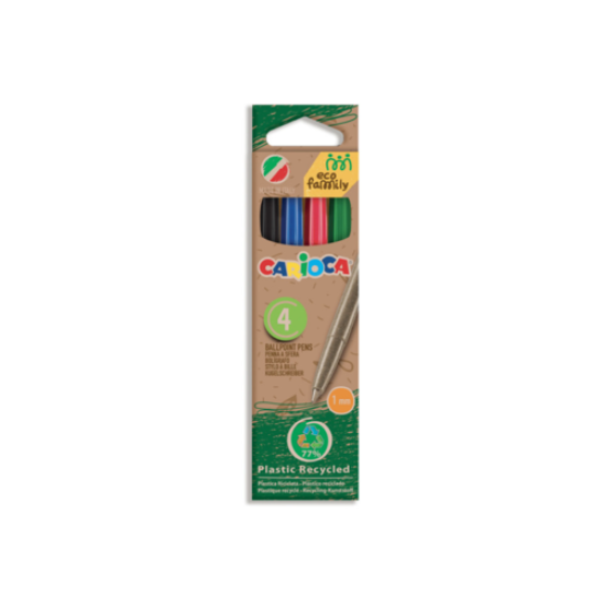 ХИМИКАЛКИ CORVINA EcoFamily WH-T 4 ЦВЯТА