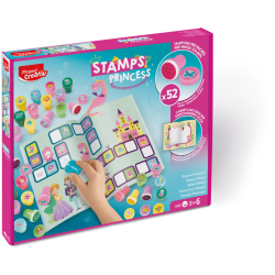 Maped Creativ комплект печати 52 части Принцеса - Princess 3+