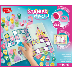Maped Creativ комплект печати 52 части Принцеса - Princess 3+