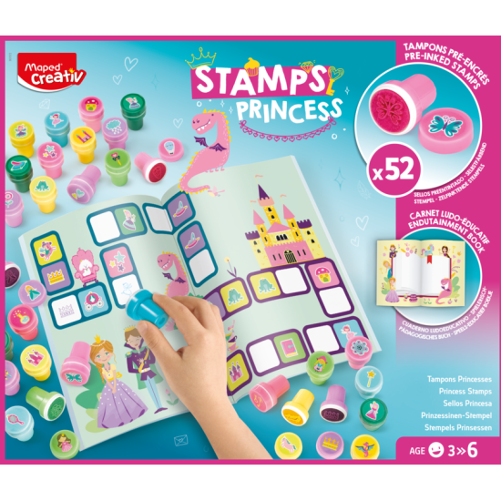 Maped Creativ комплект печати 52 части Принцеса - Princess 3+ Maped Creativ комплект печати 52 части Принцеса - Princess 3+