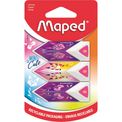 ГУМИ MAPED MINI CUTE KIDS 3 БРОЯ
