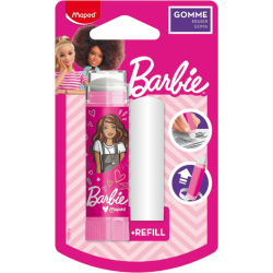 Гума за изтриване Maped BARBIE червило + пълнител  
