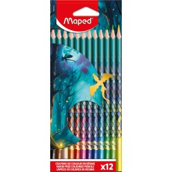Цветни моливи MAPED COLOR PEPS DRAGON 12 цвята