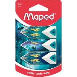 Гуми MAPED ПИРАМИДА DRAGON 3бр.бл. Гуми MAPED ПИРАМИДА DRAGON 3бр.бл.