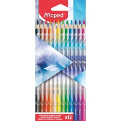 Цветни моливи Maped COLOR'PEPS ARCTIC 12 цвята