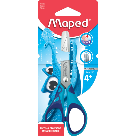 НОЖИЦА MAPED ESSENTIALS PULSE SOFT 13см