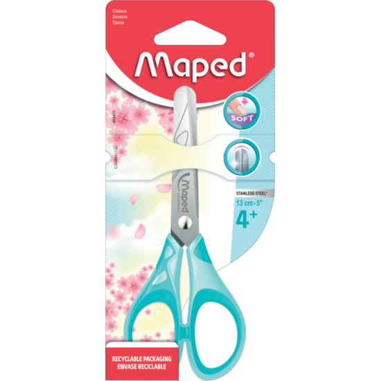 НОЖИЦА MAPED ESSENTIALS PULSE SOFT PASTEL 13 СМ