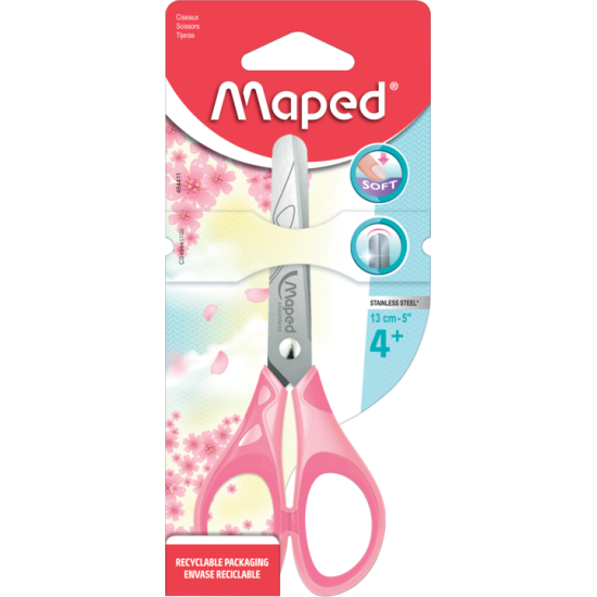 НОЖИЦА MAPED ESSENTIALS PULSE SOFT PASTEL 13 СМ