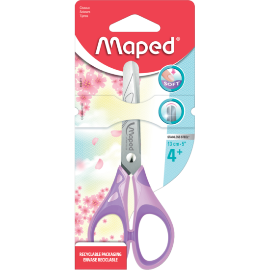 НОЖИЦА MAPED ESSENTIALS PULSE SOFT PASTEL 13 СМ