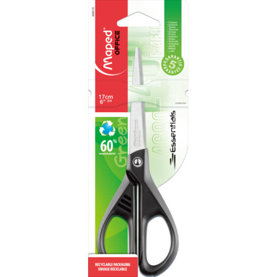 НОЖИЦА MAPED ESSENTIALS GREEN 17 CM