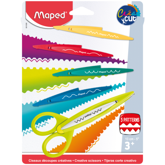 НОЖИЦА MAPED CREA CUT 13 СМ 5 ЧАСТИ
