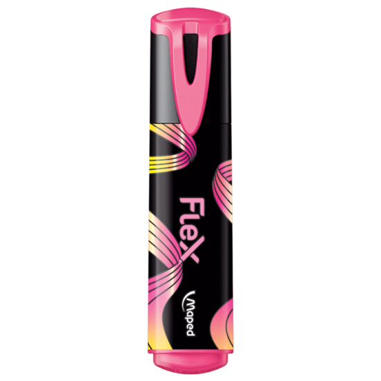 ТЕКСТ МАРКЕРИ MAPED FLUO PEPS BLACK FLEX 4 ЦВЯТА 