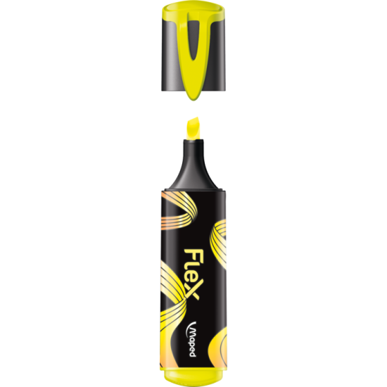 ТЕКСТ МАРКЕРИ MAPED FLUO PEPS BLACK FLEX 4 ЦВЯТА 