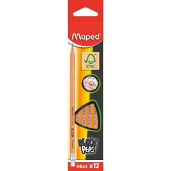 ГРАФИТНИ МОЛИВИ BLACK`PEPS HB КУТИЯ 12 БРОЯ