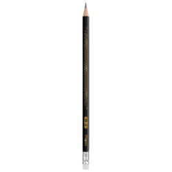 ГРАФИТНИ МОЛИВИ BLACK`PEPS DECO HB + ГУМА КУТИЯ 12 БРОЯ