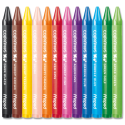 ПАСТЕЛИ MAPED COLOR` PEPS Восъчни 12 цвята ПАСТЕЛИ MAPED COLOR` PEPS Восъчни 12 цвята