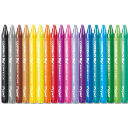 ПАСТЕЛИ MAPED COLOR` PEPS Восъчни 18 цвята ПАСТЕЛИ MAPED COLOR` PEPS Восъчни 18 цвята