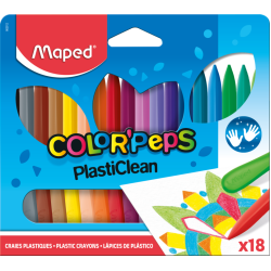 ПАСТЕЛИ MAPED COLOR` PEPS Пласти 18 цвята