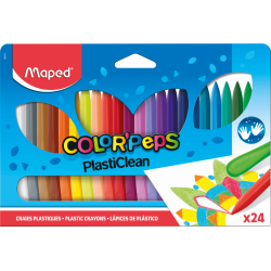 ПАСТЕЛИ MAPED COLOR` PEPS Пласти 24 цвята
