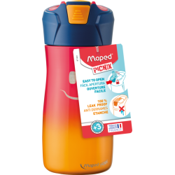 БУТИЛКА MAPED CONCEPT KIDS МЕТАЛНА 430 мл ЧЕРВЕНА