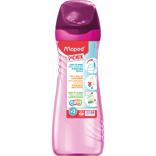 БУТИЛКА MAPED ORIGIN 580ml РОЗОВА БУТИЛКА MAPED ORIGIN 580ml РОЗОВА