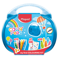 КОМПЛЕКТ ЗА РИСУВАНЕ MAPED EARLY AGE 23 части куфарче