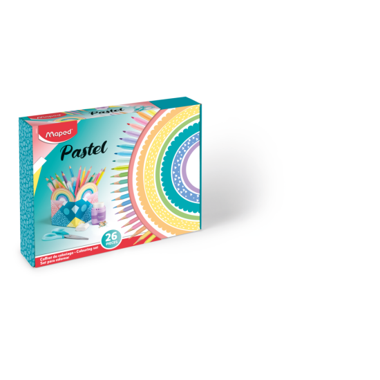 Комплект Maped PASTEL KIDS 26 части