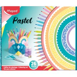 Комплект Maped PASTEL KIDS 26 части