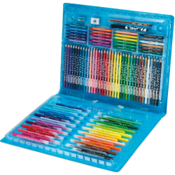 КОМПЛЕКТ ЗА РИСУВАНЕ MAPED COLOR'PEPS 100 части куфарче