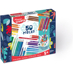 КОМПЛЕКТ ЗА РИСУВАНЕ MAPED COLOR'PEPS 50 части