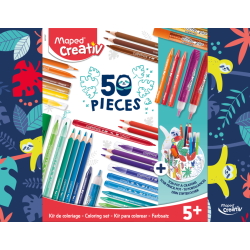 КОМПЛЕКТ ЗА РИСУВАНЕ MAPED COLOR'PEPS 50 части