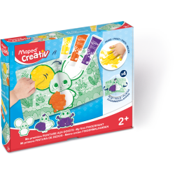 КОМПЛЕКТ MAPED EARLY AGE Моя първи комплект РИСУВАНЕ С ПРЪСТИ 7 части 2+ КОМПЛЕКТ MAPED EARLY AGE Моя първи комплект РИСУВАНЕ С ПРЪСТИ 7 части 2+