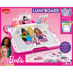 Креативен комплект Maped COLOR&PLAY - LUMI BOARD BARBIE машина за рисуване 5+ Креативен комплект Maped COLOR&PLAY - LUMI BOARD BARBIE машина за рисуване 5+