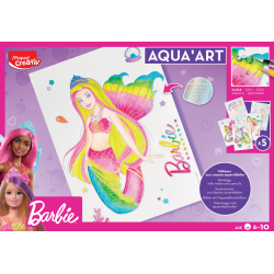 Креативен комплект MAPED AQUA ART Акварел BARBIE 7+ Креативен комплект MAPED AQUA ART Акварел BARBIE 7+