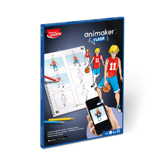 Креативен комплект Maped ANIMAKER FLASH - ACTION 6-11г. Креативен комплект Maped ANIMAKER FLASH - ACTION 6-11г.