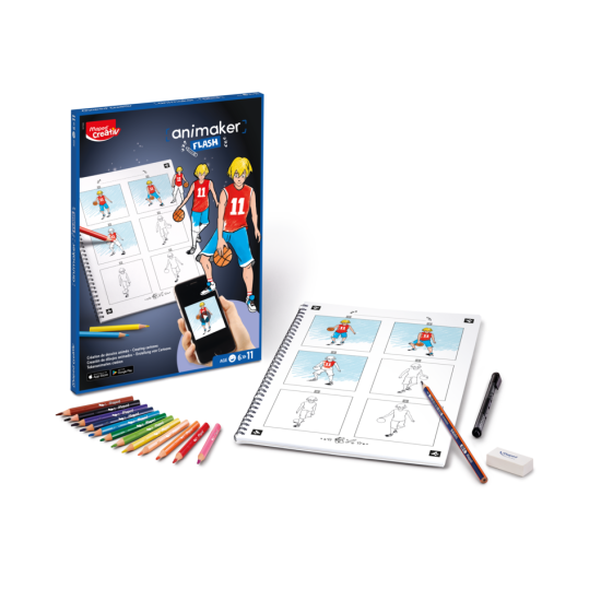 Креативен комплект Maped ANIMAKER FLASH - ACTION 6-11г. Креативен комплект Maped ANIMAKER FLASH - ACTION 6-11г.