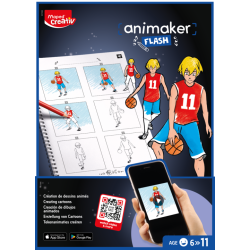 Креативен комплект Maped ANIMAKER FLASH - ACTION 6-11г.