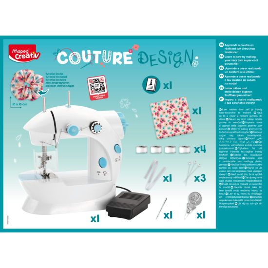 ШЕВНА МАШИНА MAPED COUTURE DESIGN 8+ ШЕВНА МАШИНА MAPED COUTURE DESIGN 8+