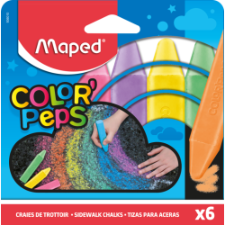 ТЕБЕШИРИ MAPED MAXI 6 цвята 