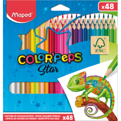 Цветни моливи Maped Color'Peps FSC 48 цвята