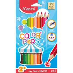 Цветни моливи Maped Color'Peps Early age FSC 12 цвята