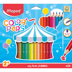 Цветни моливи Maped Color'Peps Early age FSC 24 цвята