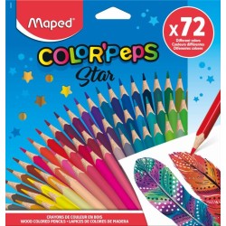 Цветни моливи Maped Color'Peps FSC 72 цвята